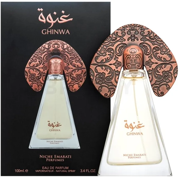 Perfume Unissex Lattafa Niche Emarati Ghinwa EDP 100 ml