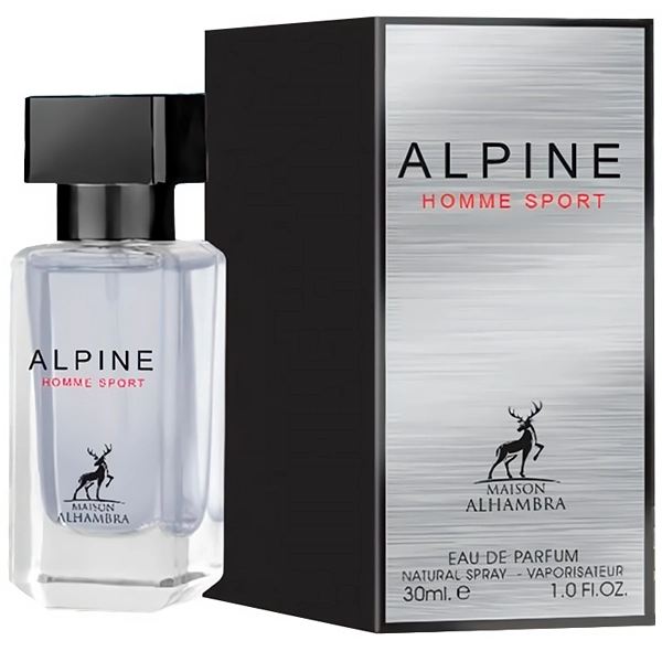 PERFUME MASCULINO ARABE MAISON ALHAMBRA ALPINE HOM SPORT EDP  30ML(532