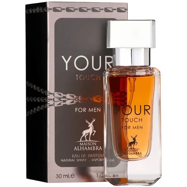 Perfume Masculino Maison Alhambra Your Touch For Men EDP 30 ml