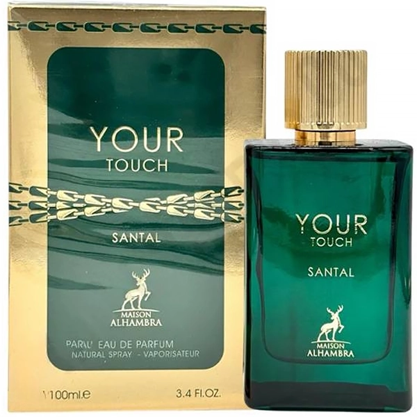 Perfume Masculino Maison Alhambra Your Touch Santal EDP 100 ml