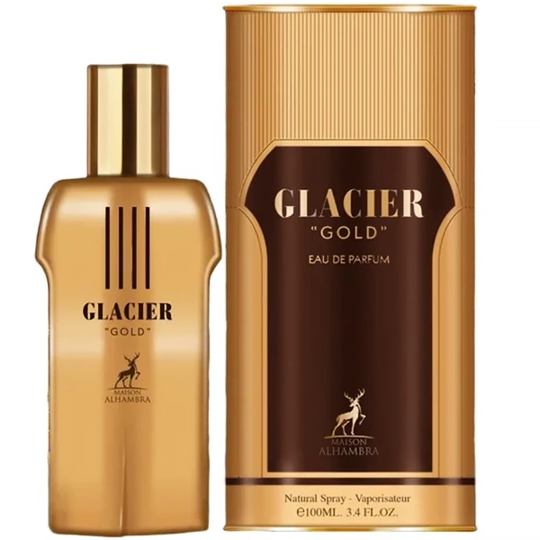 Perfume Masculino Maison Alhambra Glacier Gold EDP 100 ml