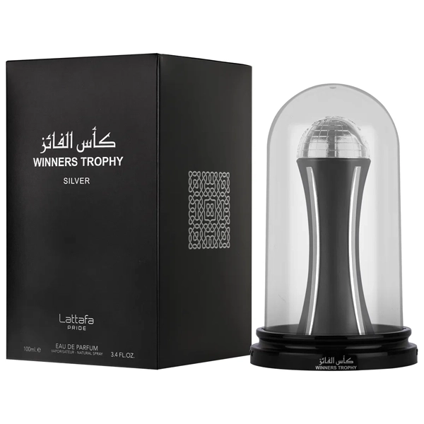 Perfume Unissex Lattafa Winners Trophy Silver EDP 100 ml