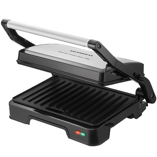 Grill 3 en 1 Mondial Master Press Duo 180 PG-01-180 1.000 watts Antiadherente 220V ~ 60 Hz - Negro/Plata