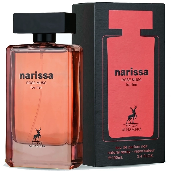 Perfume Feminino Maison Alhambra Narissa Rose Musc For Her EDP 100 ml