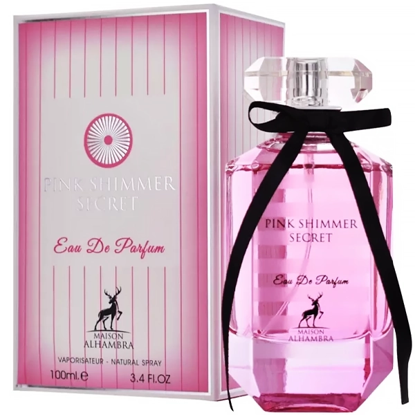 Perfume Feminino Maison Alhambra Pink Shimmer Secret EDP 100ml