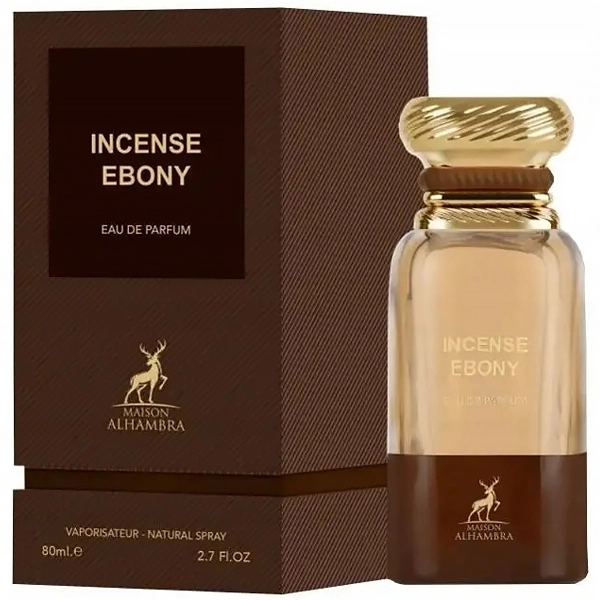Perfume Unisex Maison Alhambra Incense Ebony EDP 80ml