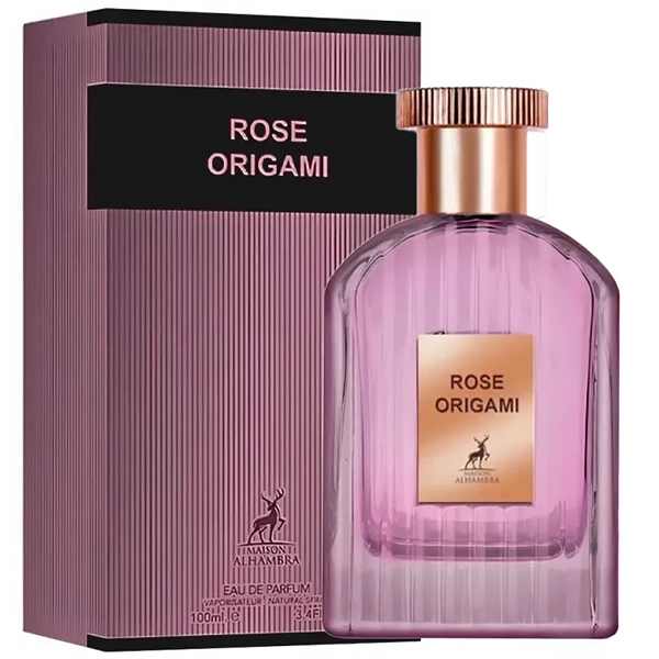 Perfume Feminino Maison Alhambra Rose Origami EDP 100ml