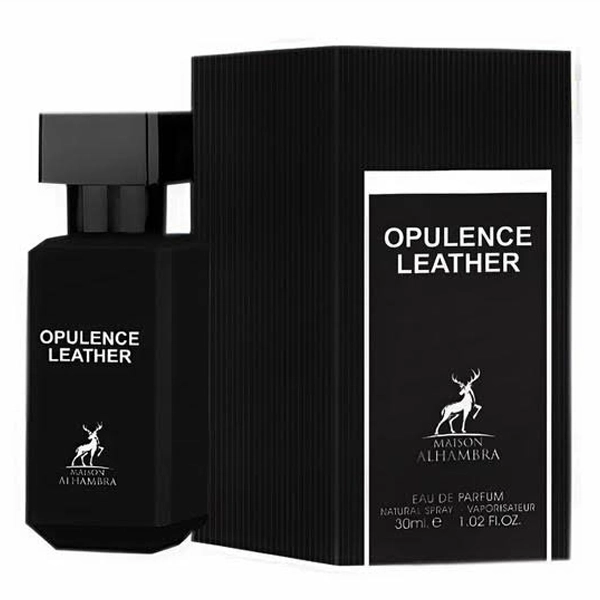 Perfume Masculino Maison Alhambra Opulence Leather EDP 30 ml