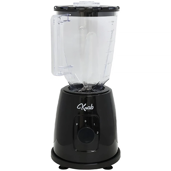 Licuadora Krab KBLE15 350 watts 1.5 Litros 2 Velocidades + Pulsar 220 - 240 V ~ 50/60 Hz - Negro