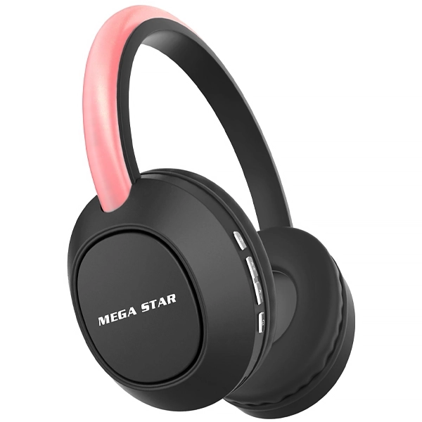 Auricular Inalámbrico MegaStar HPV05BTN con Bluetooth y Micrófono - Negro