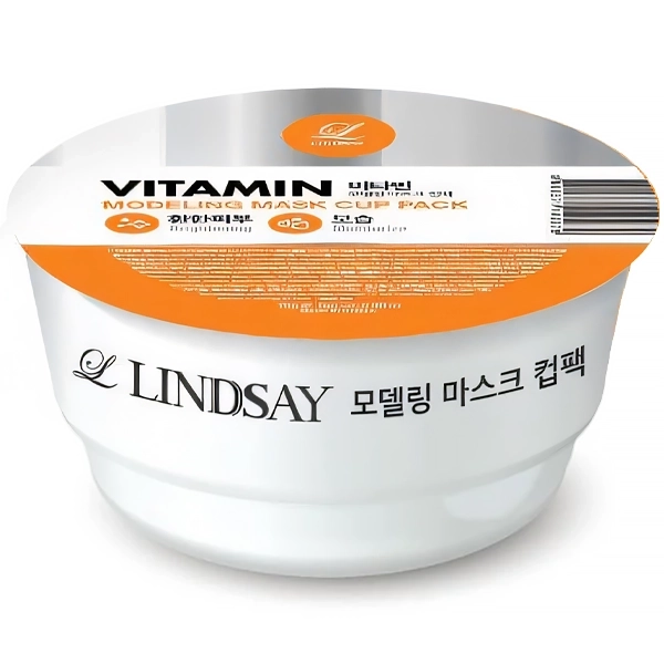 Máscara Facial Lindsay Modeling Mask Cup Pack Vitamin de 28 g