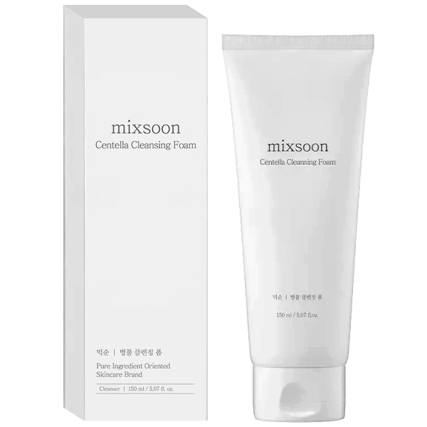 Espuma Facial de Limpeza MIXSOON Centella Cleansing Foam de 150 ml