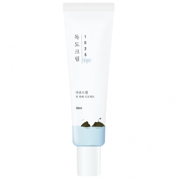 Creme para Contorno de Olhos ROUND LAB 1025 Dokdo Eye Cream de 30 ml