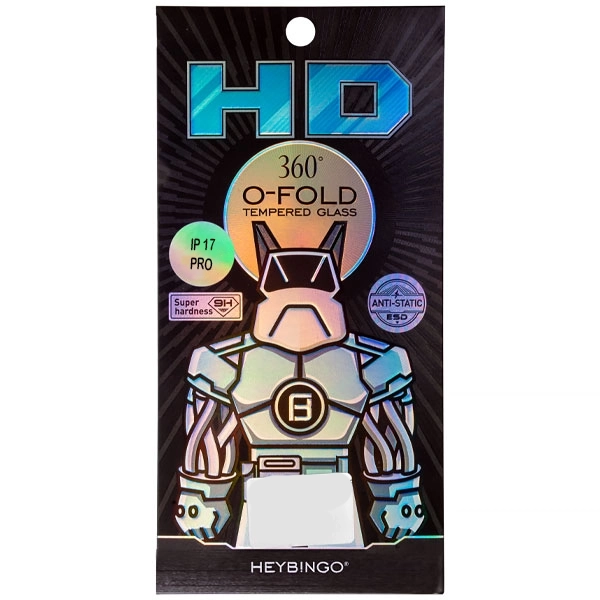 Protector de Pantalla para iPhone 17 Pro HD O-Fold Tempered Glass