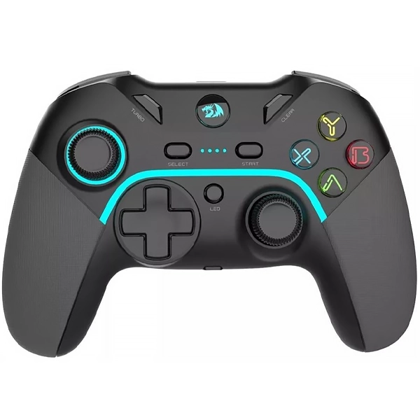 Control Inalámbrico Redragon Harrow Pro G808-Pro para PC/PS3/Switch/Smartphone - Negro
