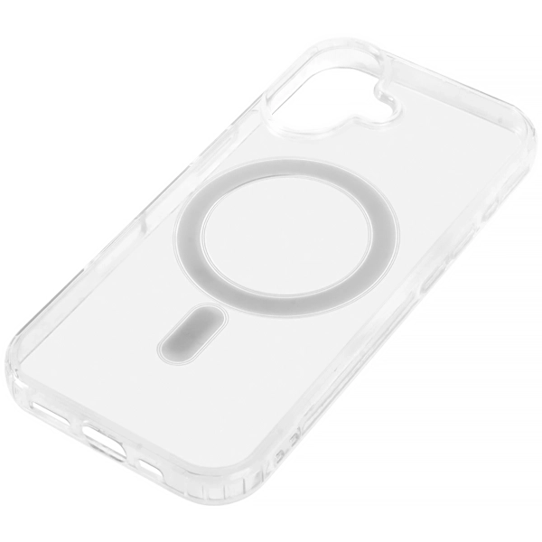 Funda para iPhone 17 Magsafe - Transparente/Blanco