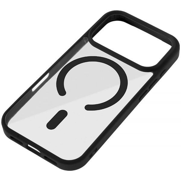 Funda para iPhone 17 Pro Magsafe - Transparente/Negro