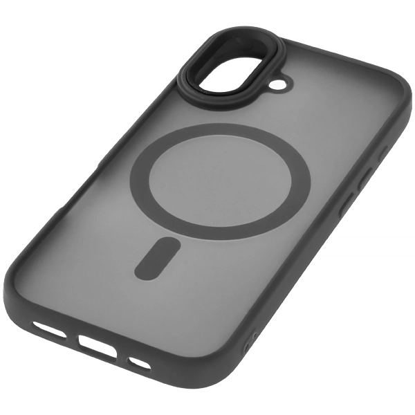 Funda para iPhone 17 Magsafe - Negro/Transparente