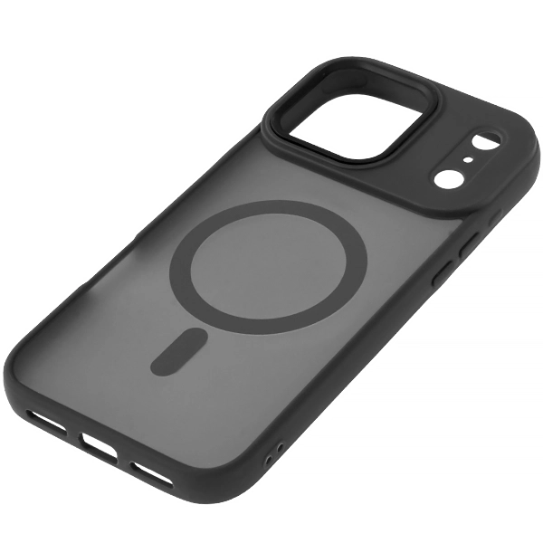 Funda para Iphone 17 Pro Magsafe - Negro/Transparente