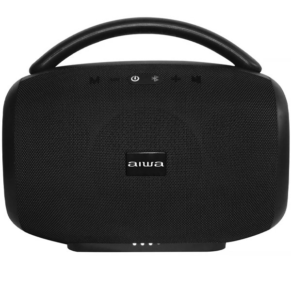 Speaker Aiwa AWF213BT 500 watts P.M.P.O con Bluetooth/Radio FM/Auxiliar/USB - Negro