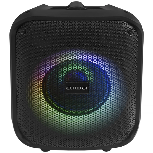 Caja de Sonido Aiwa AWF206 6.5" 500 watts P.M.P.O con Bluetooth/USB/FM - Negra