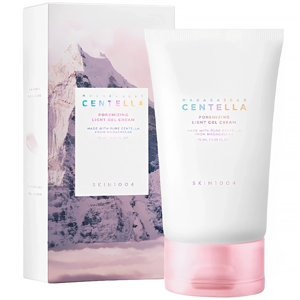 Crema Facial Hidratante SKIN1004 Madagascar Centella Poremizing Light de 75 ml