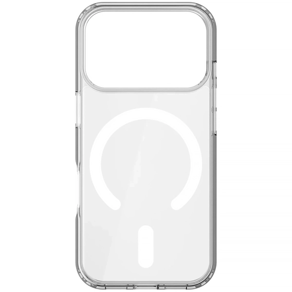 Capinha para iPhone 17 Pro Max 4life Magsafe - Transparente/Branco