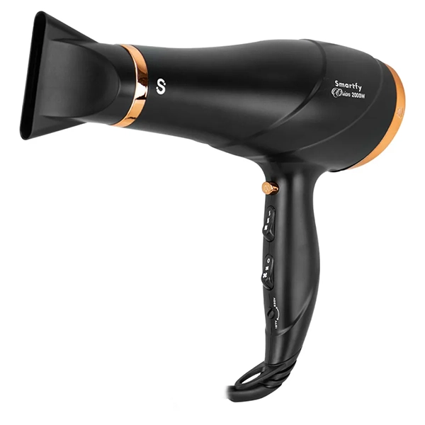 Secador de Cabello Smartfy Orion SM10 2.000 watts Bivolt - Negro/Dorado