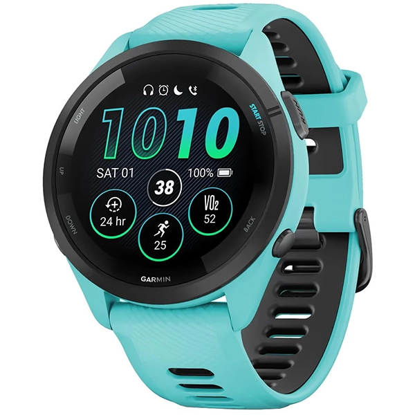 Reloj Garmin Forerunner 265 010-02810-12 con GPS/Wi-Fi - Azul Claro