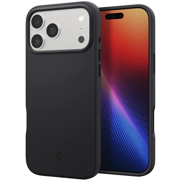 Funda para iPhone 17 Pro Spigen Silicone Fit ACS09955 - Negro