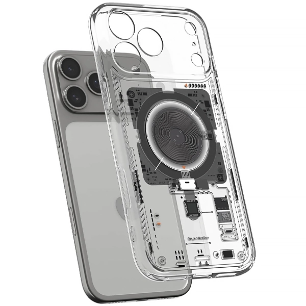 Funda para iPhone 17 Pro Max Spigen Ultra Hybrid ACS10043 - Transparente