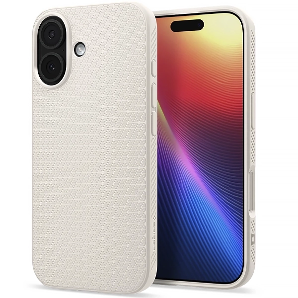 Funda para iPhone 17 Spigen Liquid Air ACS09980 - Natural Titanium