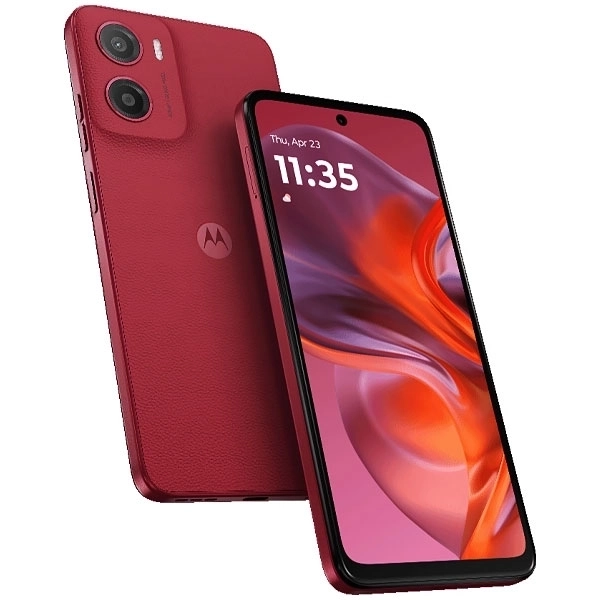 Celular Motorola Moto G05 XT2523-2 Single SIM de 64GB/4GB RAM de 6.67" 50MP/8MP - Rojo