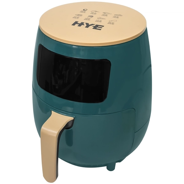 Freidora Eléctrica HYE HYE-389 1.400 watts 4.5 Litros 220V ~ 50/60Hz - Verde/Dorado