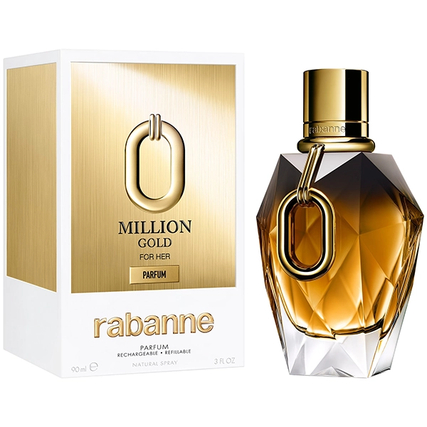 Perfume Feminino Paco Rabane Million Gold For Her Parfum 90 ml