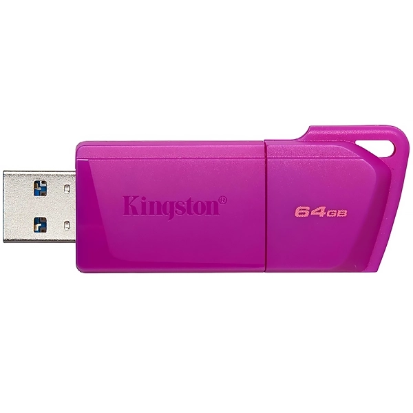 Pendrive de 64GB Kingston DataTraveler Exodia M KC-U2L64-7LP USB 3.2 - Púrpura