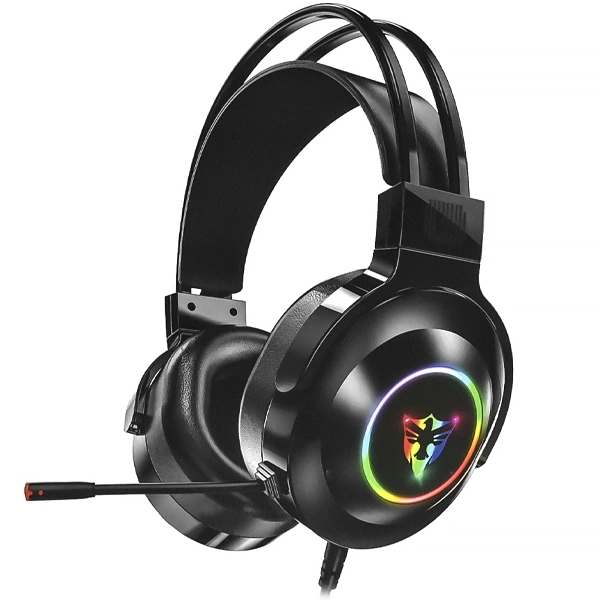 Headset Gaming Satellite AE-302 con USB para PC - Negro