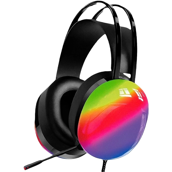 Headset Gaming Satellite AE-303 con USB para PC - Negro