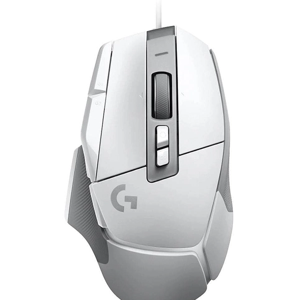 Mouse Gaming Logitech G502 X USB - Blanco/Gris