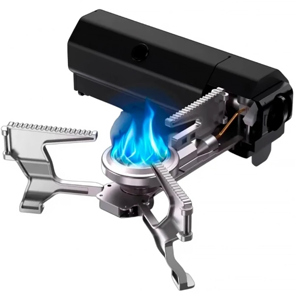 Cocina a Gas Smartfy FAP01 - Plata/Negra