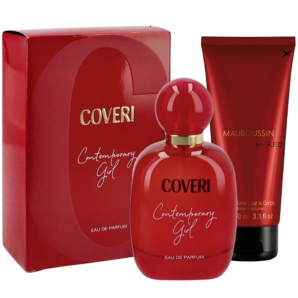 Kit Perfume Femenino Enrico Coveri Contemporary Girl EDP 100 ml + Loción Corporal Mauboussin
