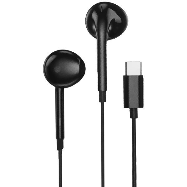 Auricular G-TiDE CW01 con Micrófono y Cable de 1.2 Metros - Negro