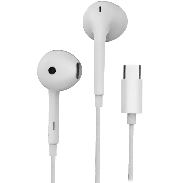 Auricular G-TiDE CW01 con Micrófono y Cable de 1.2 Metros - Blanco