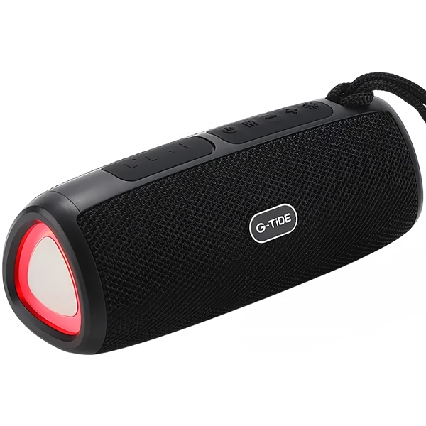 Speaker G-TiDE SH20 con Bluetooth/Auxiliar/USB - Negro