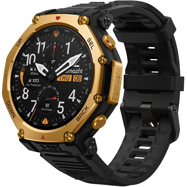 Reloj Amazfit T-Rex 3 Pro A2444 con GPS/Wi-Fi - Black Gold