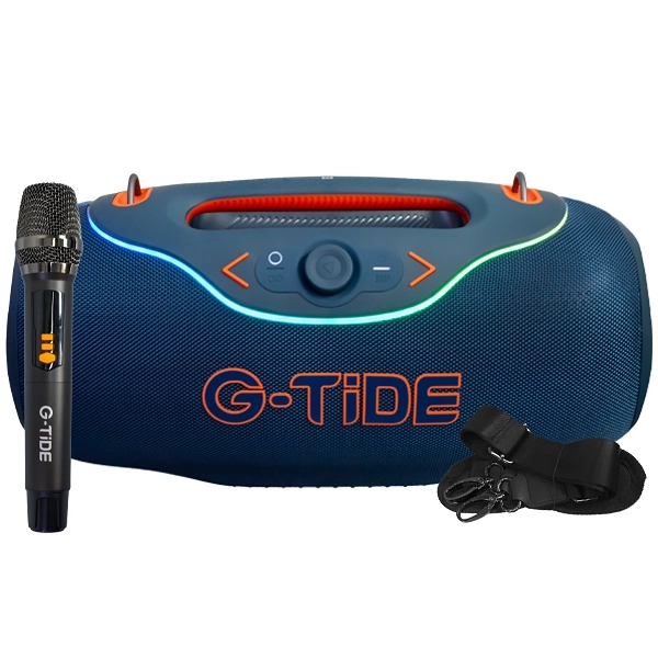 Speaker G-TiDE ThunderBass Pro con Bluetooth/NFC/Auxiliar/USB – Azul