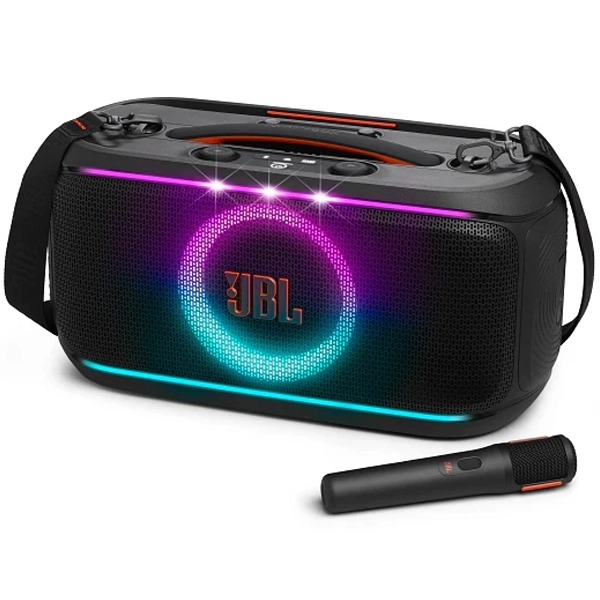 Caja de Sonido JBL Partybox On The Go 2 100 watts con Bluetooth/USB-C - Negra