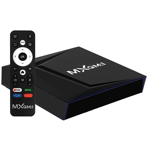 TV Box MXQ M:I 8K Ultra HD de 256GB/64GB de RAM - Negro