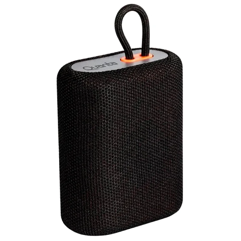 Speaker Quanta QTSPB64N 5 watts con Bluetooth/Radio FM/Micro SD - Negro