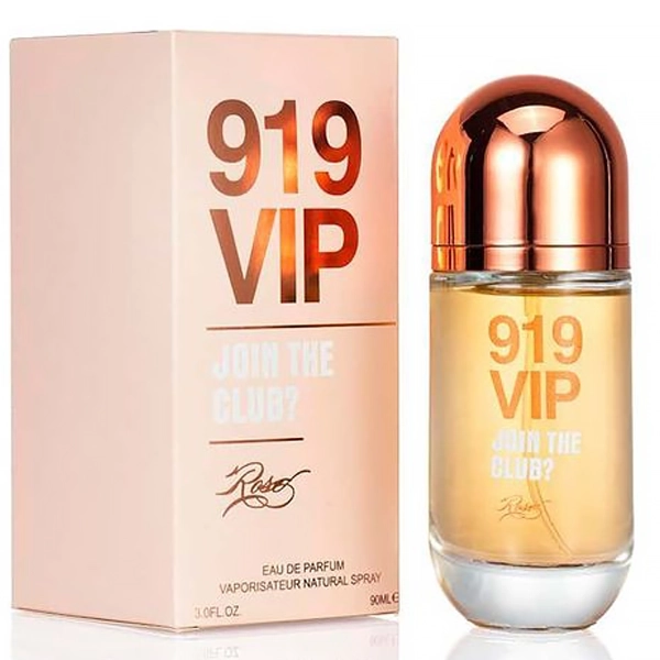 Perfume Femenino Lovali 919 Vip Rose EDP 85 ml